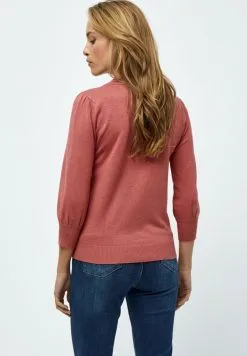 Minus Mersin - Trui - Dusty Cedar Red Melange -Minus Winkel 3346bb80a6b842e2b0adf91da4fa5cf4