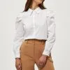 Minus Elayna- Overhemdblouse - White -Minus Winkel 33db1416088d46f8a355154df09b5596