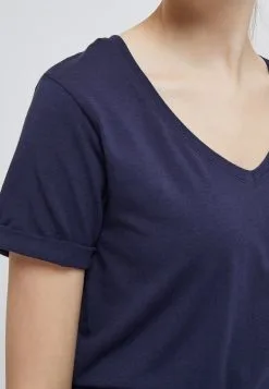 Minus Adele - T-Shirt Basic - Black Iris -Minus Winkel 33dc8ec248fa4f4db0b425d513573224