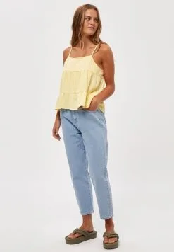 Minus Mavina - Top - Light Yellow -Minus Winkel 3405de9328d0478ba24e7a6457b61e47