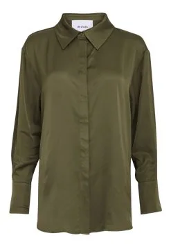 Minus Kamia Oversized - Overhemdblouse - Ivy Green -Minus Winkel 341eac78cef74883bbaf19af22beabd8
