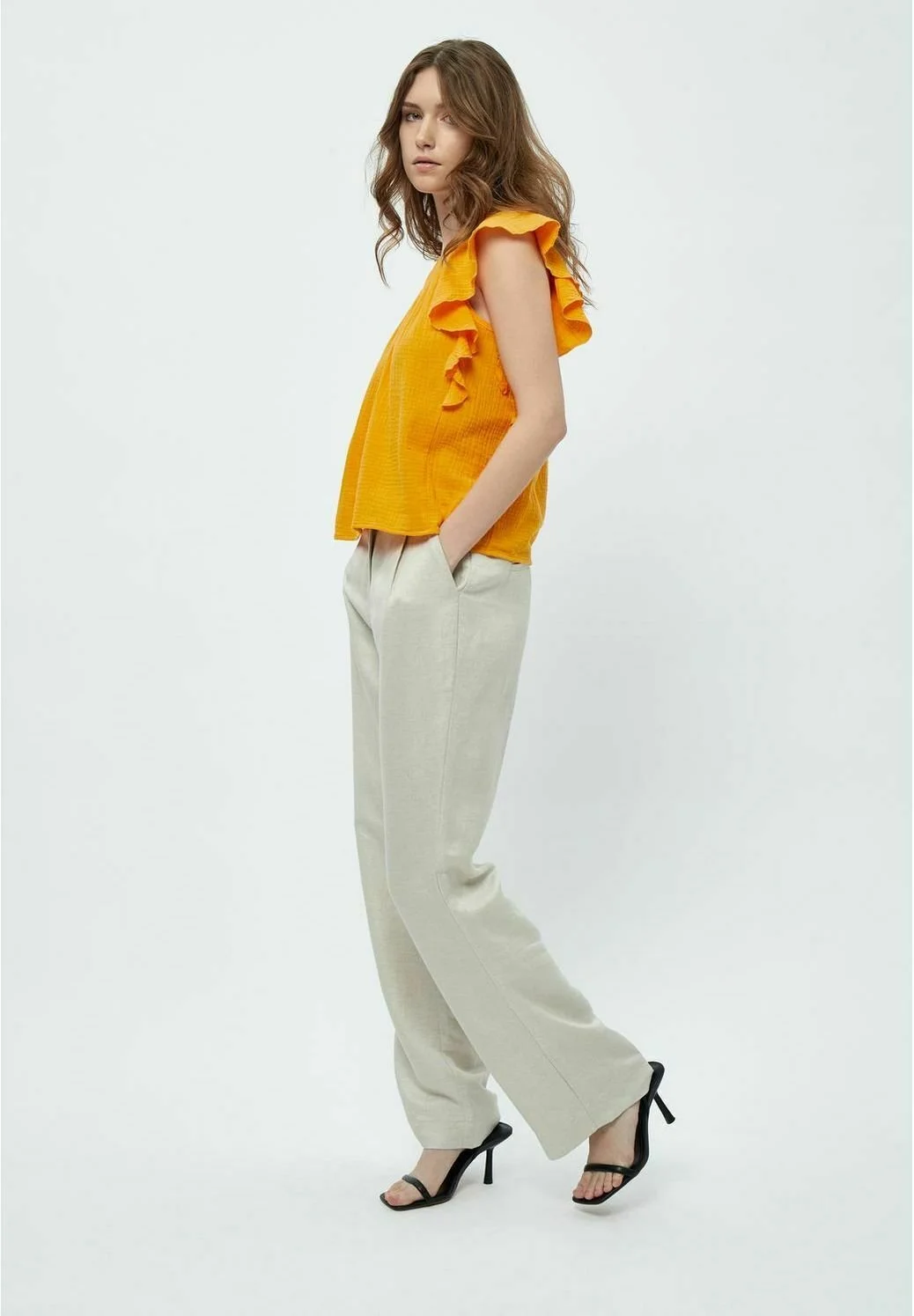 Minus Hemma- Blouse - Mango Sorbet 6 Minus Hemma- Blouse - Mango Sorbet - Afbeelding 4