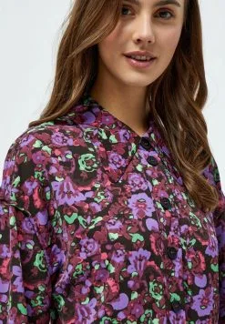 Minus Sadia- Blousejurk - Rasberry Bloom Print -Minus Winkel 373b5fd6854f429b92eac6eed2dba2e4