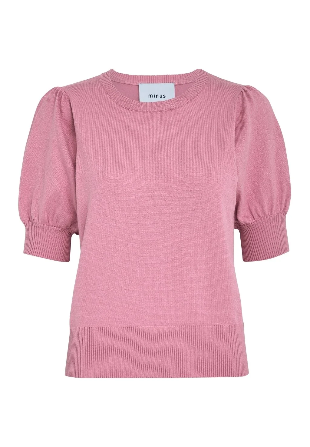 Minus Liva - T-Shirt Basic - Cashmere Rose 7 Minus Liva - T-Shirt Basic - Cashmere Rose - Afbeelding 5