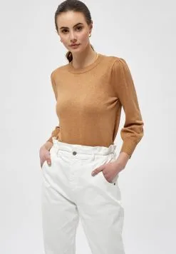 Minus Mersin - Trui - Almond Melange