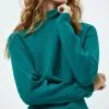 Minus JoseTurtleneck - Trui - Ocean Green