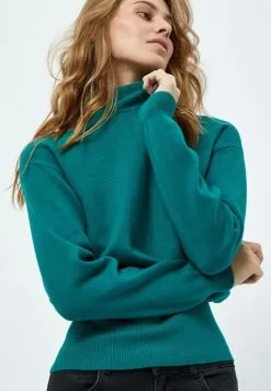 Minus JoseTurtleneck - Trui - Ocean Green