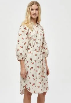 Minus Blousejurk - Broken White Flower Print