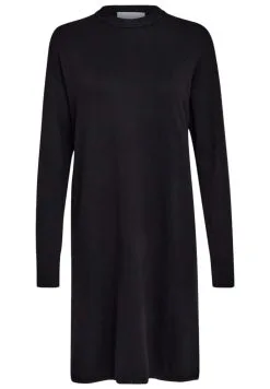 Minus Gira - Gebreide Jurk - Black -Minus Winkel 3e4760e2f0d9493290f0acfff097ca4f