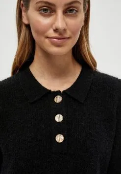 Minus Mille - Poloshirt - Black -Minus Winkel 3f98e3d527e540328bfeb4ec12236bf0