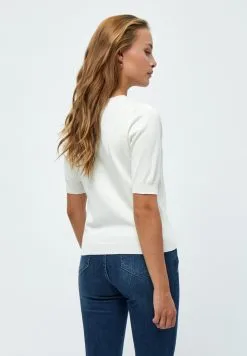 Minus Milla - T-Shirt Basic - Broken White -Minus Winkel 3ffefe36cc5c472bb57513904a8a8bc6