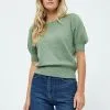 Minus Liva - T-Shirt Basic - Basil Green Melange -Minus Winkel 40cdce3b5868486d805d120555673bf3