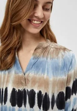 Minus Anya- Blouse - Sand Tie Dye -Minus Winkel 4102ea8795da4b6597d5a345059b6ea7