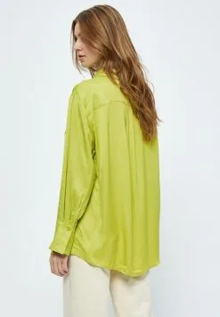 Minus Kamia Oversized - Overhemdblouse - Bright Lime -Minus Winkel 42345ff10d4e462ca34f58f7c816a653