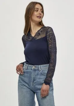 Minus Blouse - Black Iris