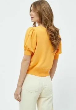 Minus Liva - T-Shirt Basic - Mango Sorbet -Minus Winkel 42a6af2b06544954ba6217590513cf49