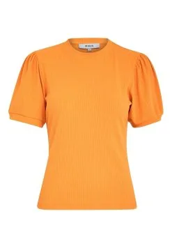 Minus Johanna- T-Shirt Basic - Orange Peel -Minus Winkel 42b614ba66fb4197b99176ffbafa64d0