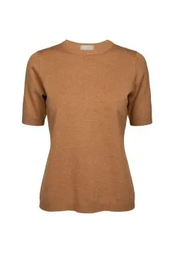 Minus Pamela - T-Shirt Basic - Almond Melange -Minus Winkel 441a8d8ab27a49ecb25e5b092cff792e