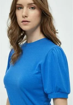 Minus Johanna- T-Shirt Basic - Regatta Blue -Minus Winkel 44fb61c7b5f64adbaccecf027b73cc9a