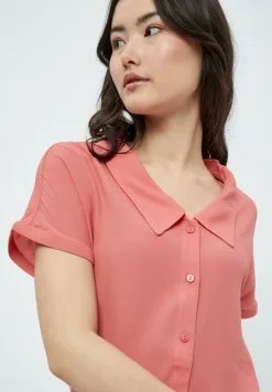 Minus Elissa - Overhemdblouse - Calypso Coral Pink -Minus Winkel 4543aadbc4644222b486c8e02c62ea7a