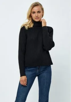 Minus AvaTurtleneck - Trui - Black