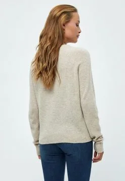 Minus Majsa - Trui - Sand Gray Melange -Minus Winkel 464361c54c5f4057aec9295eb0667afb