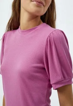 Minus Johanna- T-Shirt Basic - Super Pink -Minus Winkel 466c6317229b40dea972b4b0b48bbf7a