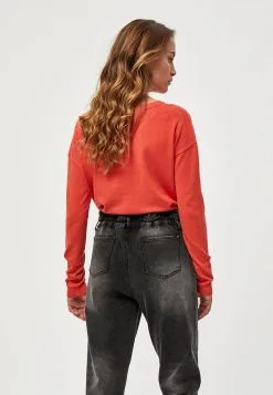 Minus Elne - Trui - Fiery Red -Minus Winkel 47441460077649f6b70af6b37618f12d