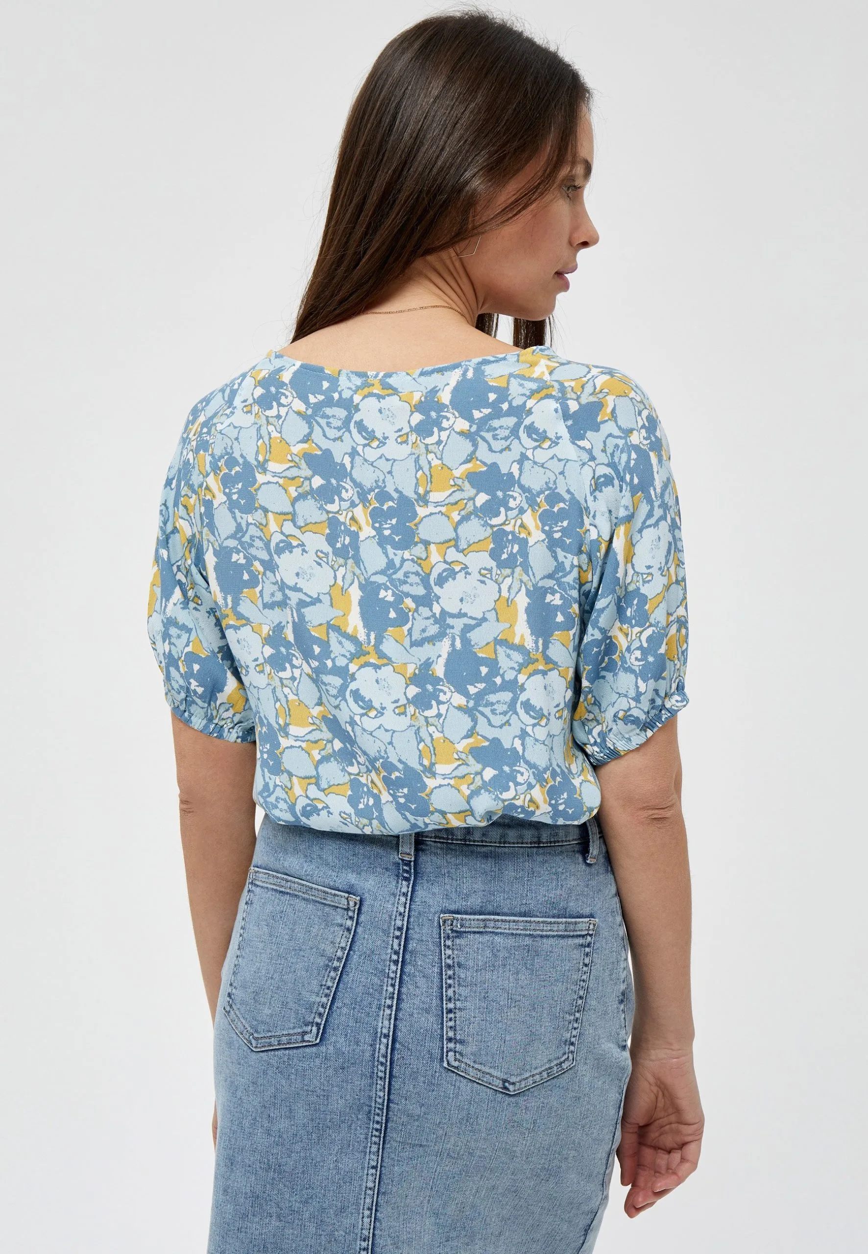 Minus Sarana - Blouse - Blue Heaven Print 5 Minus Sarana - Blouse - Blue Heaven Print - Afbeelding 3