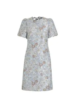 Minus Verana - Jurk - Ibiza Blue Flower Print -Minus Winkel 4932056930d84040aeb732600b27d5f7