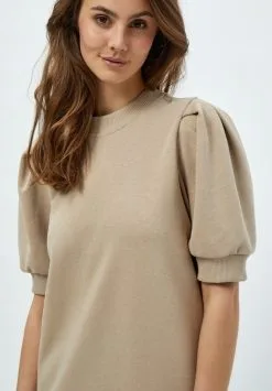 Minus Mika- Jurk - Sand -Minus Winkel 49a89d468e4243909a5434857d56d40a