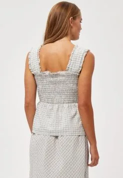 Minus Blouse - White Checked -Minus Winkel 49fd0e1477924ba389c9b7856d6e5d7e