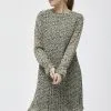 Minus Rikka- Jurk - Greenery Print