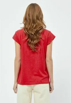 Minus Leti - T-Shirt Basic - Lollipop Red -Minus Winkel 4ea526819b93409d9fe7c039cc12ac87