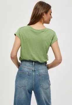 Minus Leti Tee - T-Shirt Basic - Basil Green -Minus Winkel 4ea7842c65a447189ecbd6af0345464c