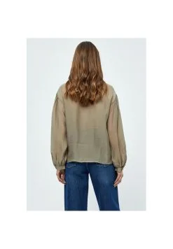 Minus Frilla - Overhemdblouse - Wood Smoke -Minus Winkel 4fbbd120f478430b9c9fcf7845a6b914