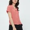 Minus Elissa - Overhemdblouse - Calypso Coral Pink
