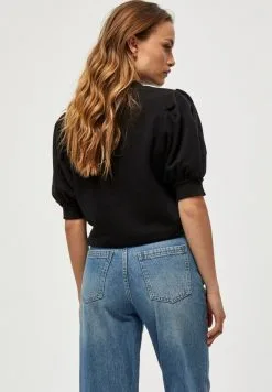 Minus Mika - T-Shirt Basic - Black -Minus Winkel 529340607a0f47a0bb51388feaeef532