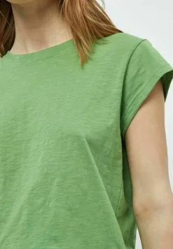 Minus Leti- T-Shirt Basic - Light Moss Green -Minus Winkel 52a5abec8e7546bfa17a966a532d90df