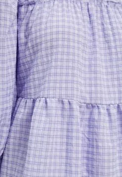 Minus Rowen - Jurk - Purple Checked -Minus Winkel 542c096427d3499faeadab724df5f951