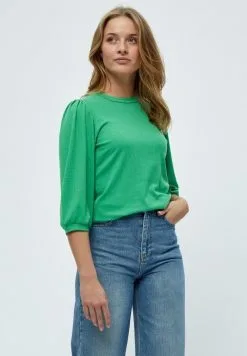 Minus Johanna 3/4 Sleeve - Trui - Apple Green