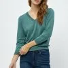 Minus Milla 3/4 Sleeve - Trui - Sea Mist Melange -Minus Winkel 562e3ea45f6e471fa17805b18b215233