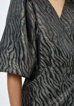 Minus Emmalia - Jurk - Black Pr -Minus Winkel 567b276b9cc642fdb85e5f23f97b67cd