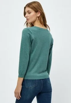 Minus Milla 3/4 Sleeve - Trui - Sea Mist Melange -Minus Winkel 5688f09f82c84c5192e14ba60d110a15