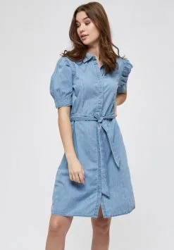 Minus Nikia- Spijkerjurk - Powder Blue