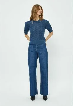 Minus Lamina Half Sleeve - T-Shirt Print - Dark Denim Blue -Minus Winkel 5999e5baf21c47138f10edd2a9ab6222