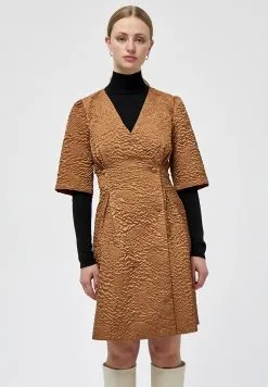 Minus Esme - Jurk - Leather Brown