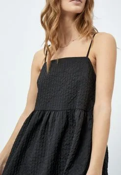 Minus Luva - Jurk - Black -Minus Winkel 5b8c6d36996f4e5b8a5a32dca665cd0d