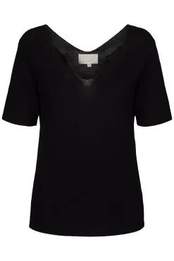 Minus Bex- T-Shirt Basic - Black -Minus Winkel 5c7d347e45d94b6fbc63422fd31d490c