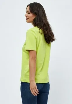 Minus Cathy - T-Shirt Basic - Bright Lime -Minus Winkel 5d16d67226b44d1292b2826664f5c831